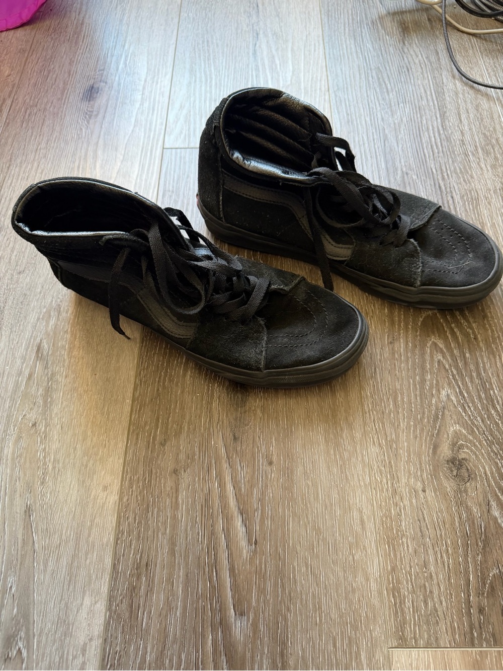 Vans Black Hi Tops